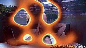 Shemale Brasileira Loira Magra Exibindo Corpo Definido!