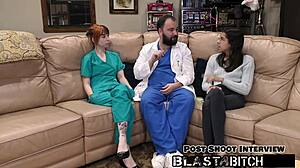 hey, wanna see how ditria roses pierced nipples and tight pussy get dominated in latex gloves for a creampie orgasm in missionary pov?