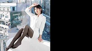 What happens in Ccplay1211's jerk off challenge part 1 with sexy Asian cosplay.