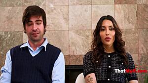 mr and mrs smith porn parody with vanessa sky lucky fate thatmylf