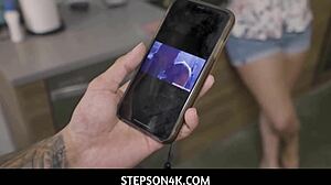 I crave that big cock as nasty blonde stepmom Joslyn Jane with huge tits