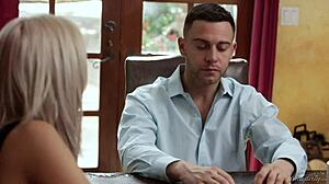 wild teen 18+ from the woods - gina valentina, she's suckin' that cock deepthroat with her small tits bouncin' in rough fetish action...