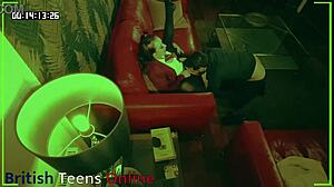 Voyeur student boldly spies and fucks the teacher in intense doggystyle action.