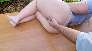 Returned to Masseuse for Relaxation Between My Legs with Huge Big Ass Flashing