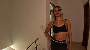 Sol di luna, you're coming to the most desired house in brazil for shaved pussy fingering, wet bathroom masturbation with toys, and first time bareback action.