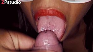 Teen Latina Babe Gives Blowjob And Takes Anal Cum In Mouth Homemade