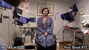 Bli läkare Tampa för att ge nybörjare rebel Wyatt obligatorisk Hitachi orgasm på sjukhus