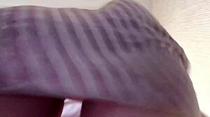 Elza Kom explores her panty fetish by sniffing and playing with beautiful lingerie in a sensual way