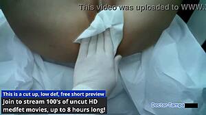 dr tampa, what's up with angel santanas 2022 checkup in glasses jeans latex gloves?