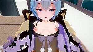 Amateur European explores Vrchat with Rusk in virtual reality session