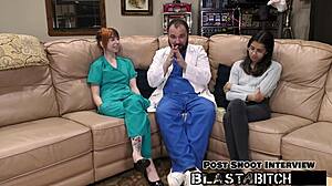 hey, wanna see how ditria roses pierced nipples and tight pussy get dominated in latex gloves for a creampie orgasm in missionary pov?