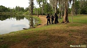 Oriental Babe Maxine X Experiences Intense Sessions With Vigorous Studs And BBC