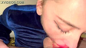 Verry hot babe puts on makeup for sloppy deepthroat with pissing gagging choking and cum in mouth on toilet.