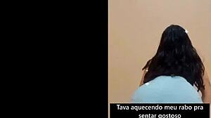 she wore that shortinho socado tightly, rebolando gostoso as a teasing prostitute in the big ass creampie scene