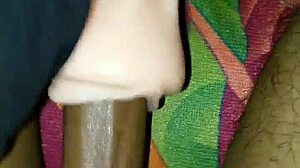 Jumbo Cup Masturbation Ends In Cum Explosion!