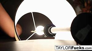 Wow, check out Taylor Vixen stripping nude and masturbating her pussy wildly in that hotel room!