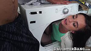 Cute petite teen hungers for fat dick and gets pounded in doggystyle and cowgirl