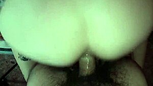 Amateur couple with blonde latina gets naked for big cock doggystyle fuck. Argentinian culona tetona screams in curvy homemade action