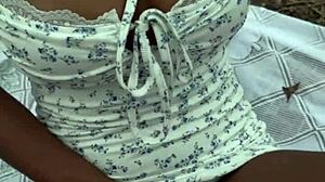 Risky sex in public pov - busty brunette latina rides cock in nature with deepthroat and cum!