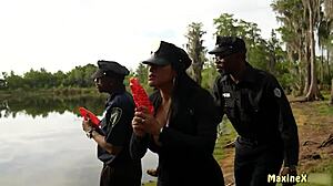 Oriental Babe Maxine X Experiences Intense Sessions With Vigorous Studs And BBC