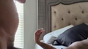 Ghetto ebony gives sloppy deepthroat to big black cock with cum in mouth