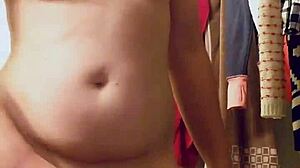 What Secrets Lie Beneath as 19yo Scarlet Dances Seductively for the Camera in Homemade Amateur Style?