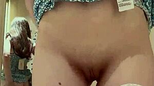 hey, did you catch me trying on this cute dress with my big natural tits and plump curvy body? it felt so naughty in that piercing moment!