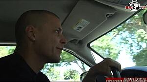 Skinny Brunette Teen 18+ With Small Tits Picked Up For Sex And Cum In Mouth