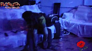 Hey, check out me testing this young gas delivery guy's cock in wild anal action