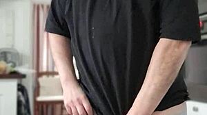 chris old man strip and diry talkdirty with clothes ripped in striptease