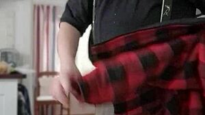 chris old man strip and diry talkdirty with clothes ripped in striptease