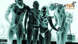 Amateur Hot Wife Bellav Bbc Gangbang