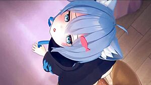 Amateur European explores Vrchat with Rusk in virtual reality session