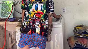 Thick Mother-In-Law Offers Her Ass For Intense Sex Toy Action Outdoors