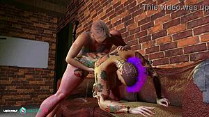 Girl gets her pussy pounded hard on the casting couch during interview.