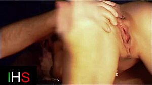 sexy red-haired girl experiences intense anal penetration