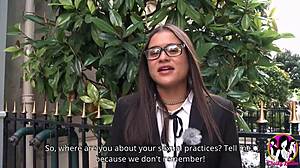 hey, why does stunning slut alice axx with her hairy pussy and big natural tits head to paris for that deep sodomy session?