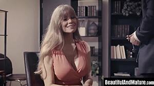 Oh man, I uh, see Darla Crane this mature milf tease with big tits licking balls before rough doggystyle pounding to cumshot in missionary.