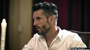 Couple Invites Stepsons Black Friend to Join in 3some with Milf Pussy and Anal Action