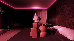 brunette dragged me to her hotel room and fucked me hard with that big ass bouncing on my monster cock