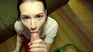 Whoa, public agent picks up Santa helper Matty Mila Perez for blowjob and big dick POV outdoors 🎄