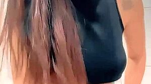 Latina Hotwife Queen Showers Solo With Big Tits And Ass