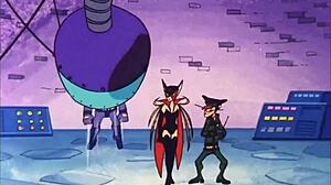 This compilation features blonde Doronjo in various nude scenes with big tits, showcasing her in different erotic poses and moments.