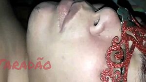 bbw latina with huge saggy natural tits gets cum in her ass from homemade pov cuckold session