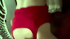 why does my step sister in red lingerie crave big cock cum in mouth?