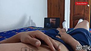 stepdaughter stays alone with stepdad who forces hardcore amateur latina anal in bent over doggystyle for big ass creampie homemade