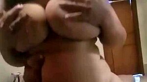 WAIT STEPMOM, big tits ebony milf babysitter BENT OVER for huge monster cock DOGGYSTYLE pounding in chubby curvy taboo ride.