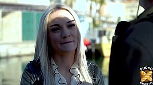 nathalie a french blonde with natural tits explores subtle anal hints