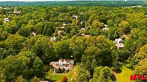 This glamorous milf shows up at her boss's home, ponytail swinging as she confronts him in lingerie. Soon she's bent over, getting drilled doggystyle like a horny cougar.