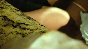 I love how bbw julie jiggles her big tits during blowjob and cum swallow on hidden cam